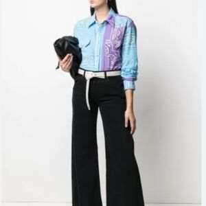 Re-Worked unisex Recu bandana-print shirt- Size M